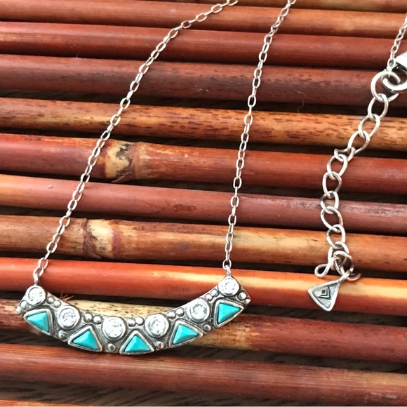 Silpada Sterling Silver Mini Bib Southwest Necklace - Picture 2 of 7